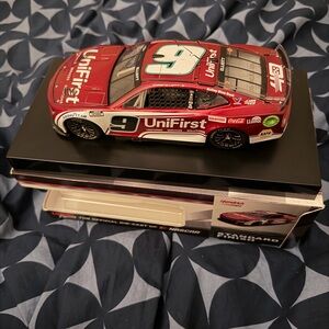 Nascar Die-Cast Model Car - Red, White, and Black